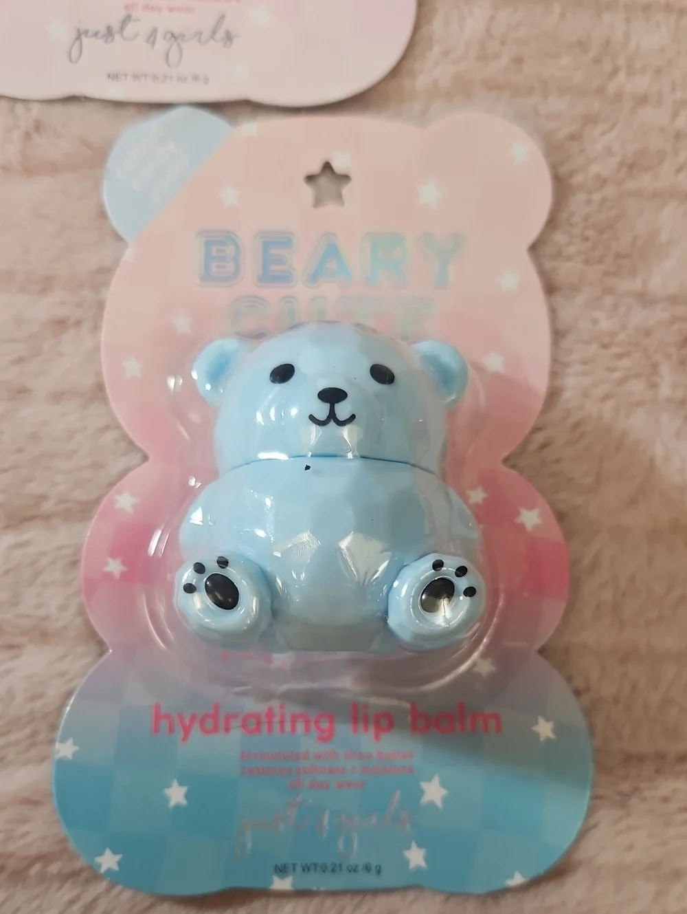 Just 4 girls BERRY CUTE hydrating lip balm 3-pc